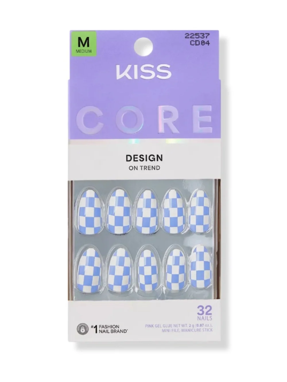 Kiss Core Design Medium Almond Press On Nails